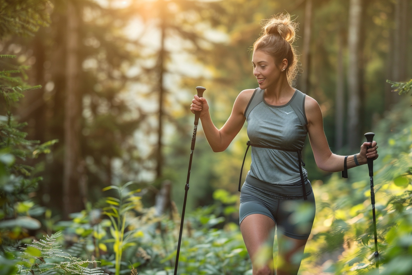 Comment pratiquer la marche nordique pour améliorer sa condition physique ?