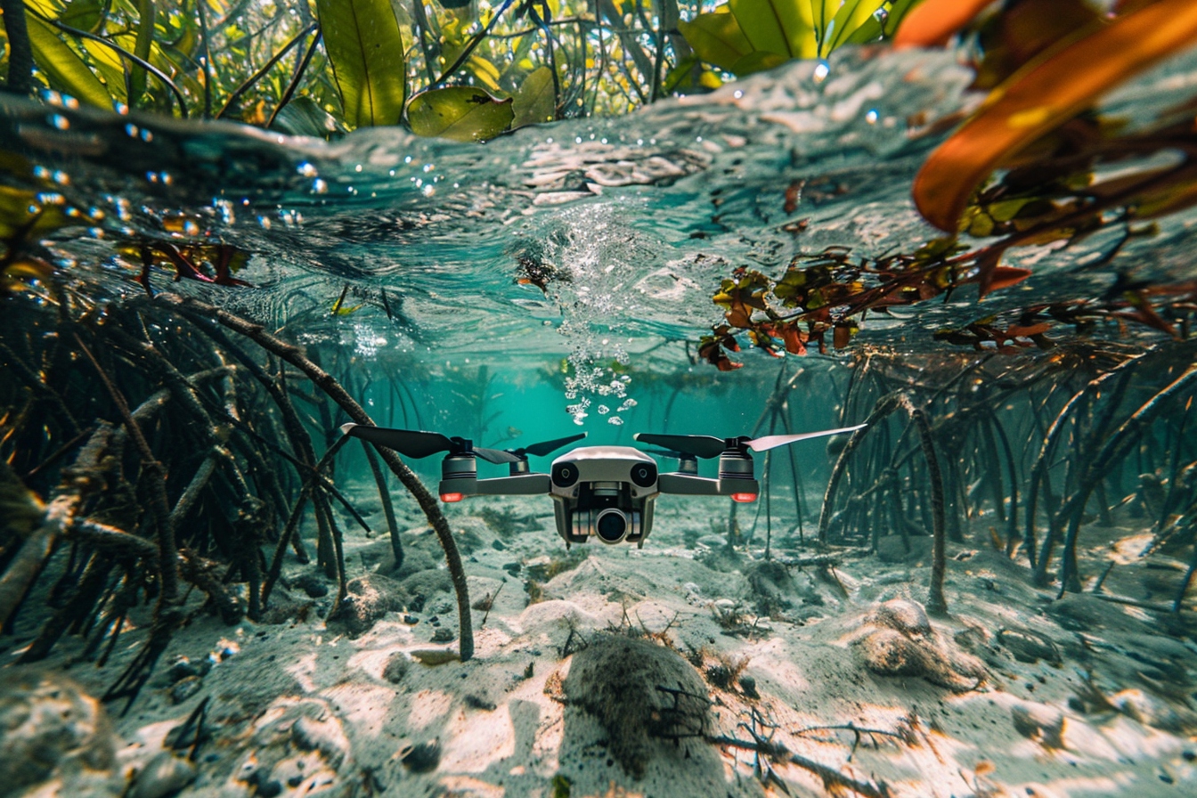 Quel est le meilleur drone sous-marin pour les projets de conservation des mangroves ?