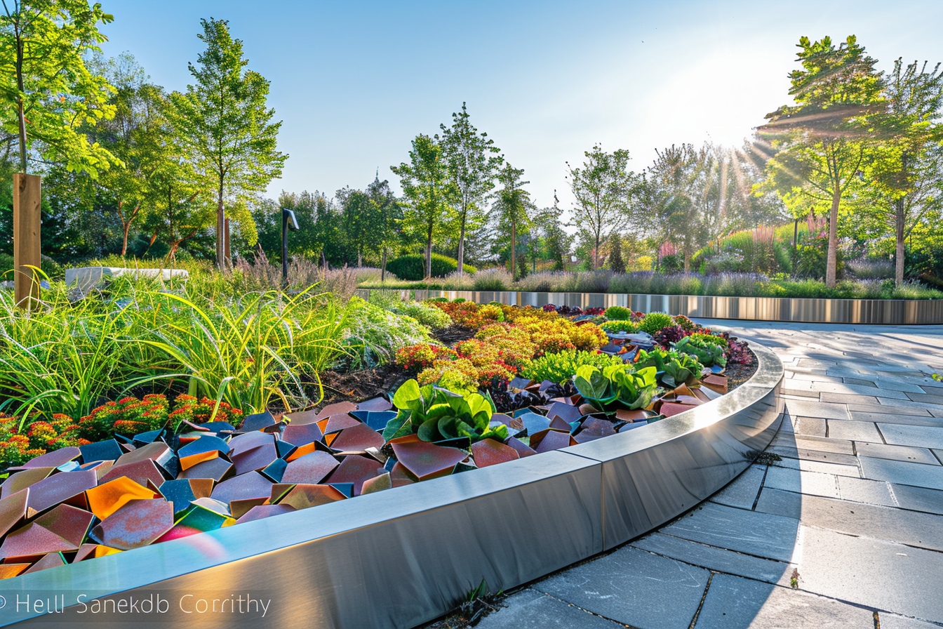 Quelles sont les alternatives novatrices pour les bordures de jardin ?