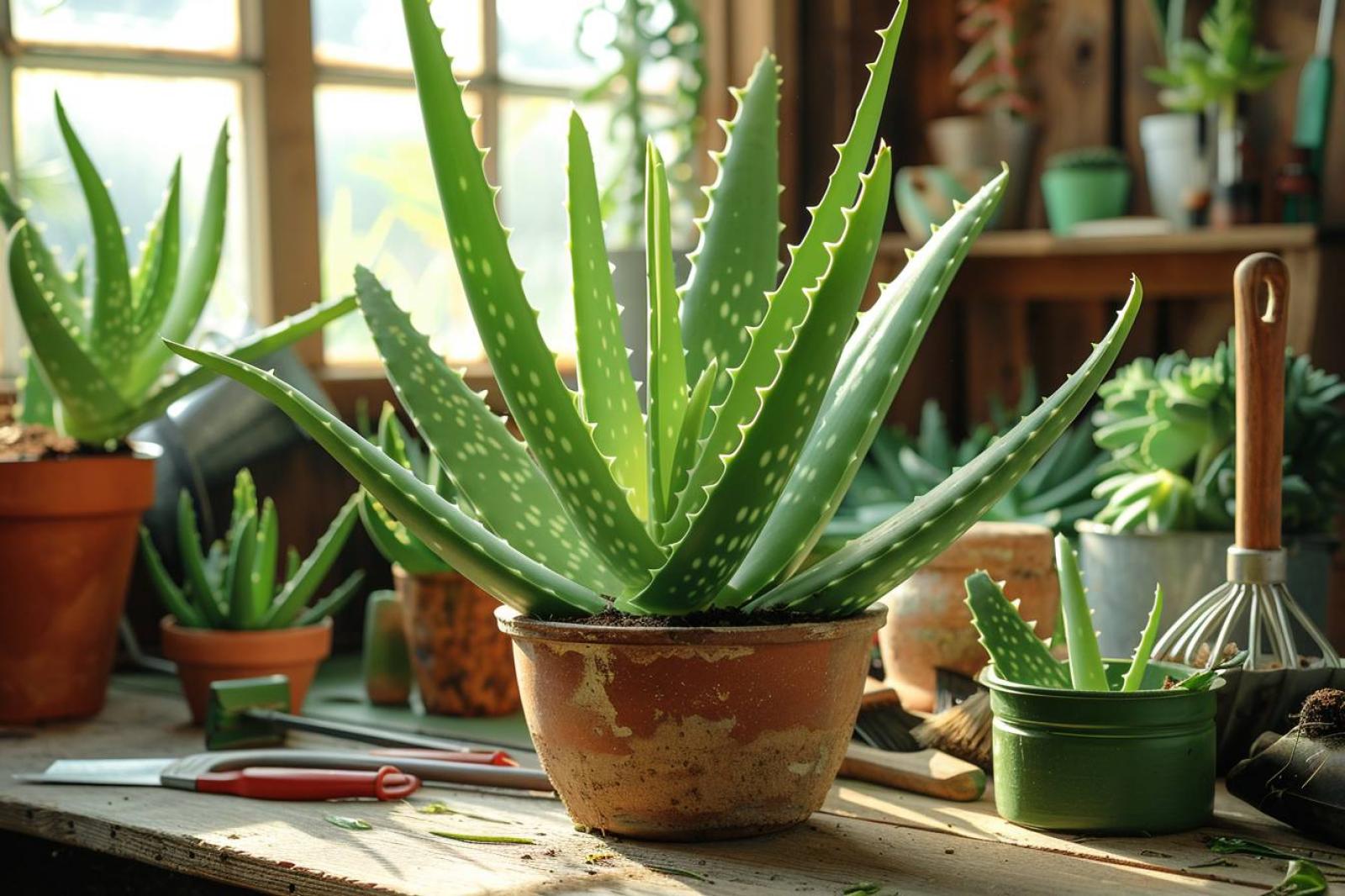 Comment bouturer un aloe vera ?