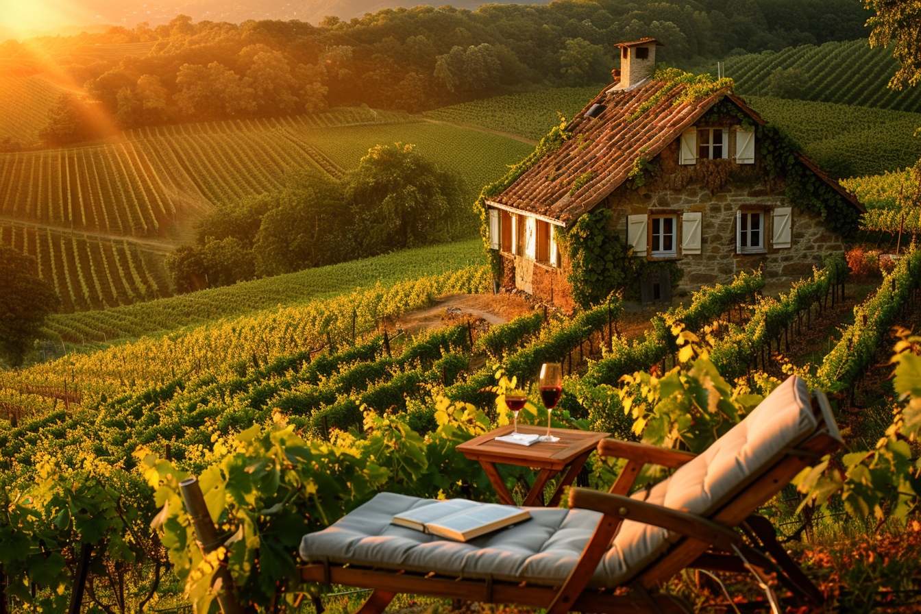 Pourquoi opter pour du repos dans les vignobles ?