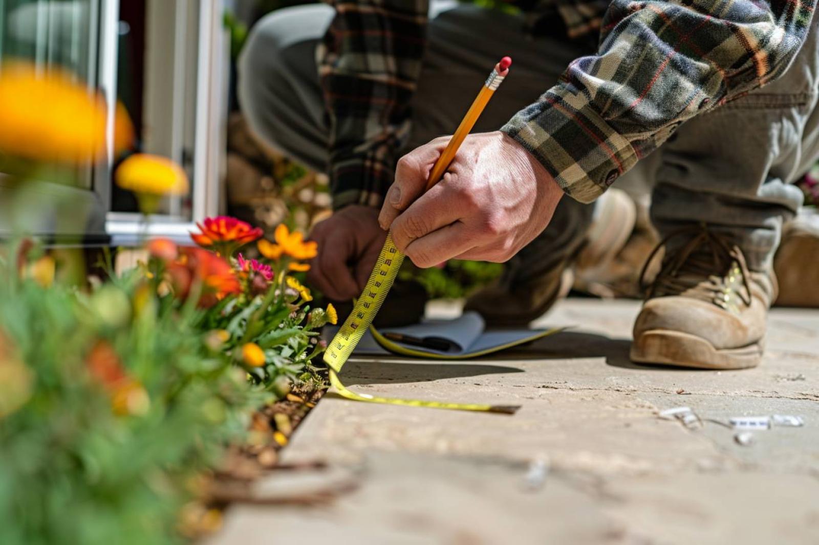Comment mesurer l’espace pour une porte de patio?