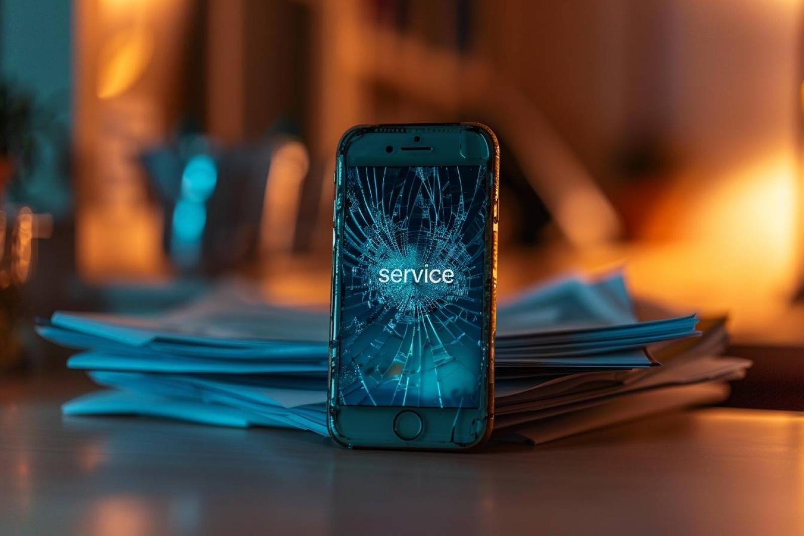 Quelle est la procédure pour échanger un iPhone en panne ?