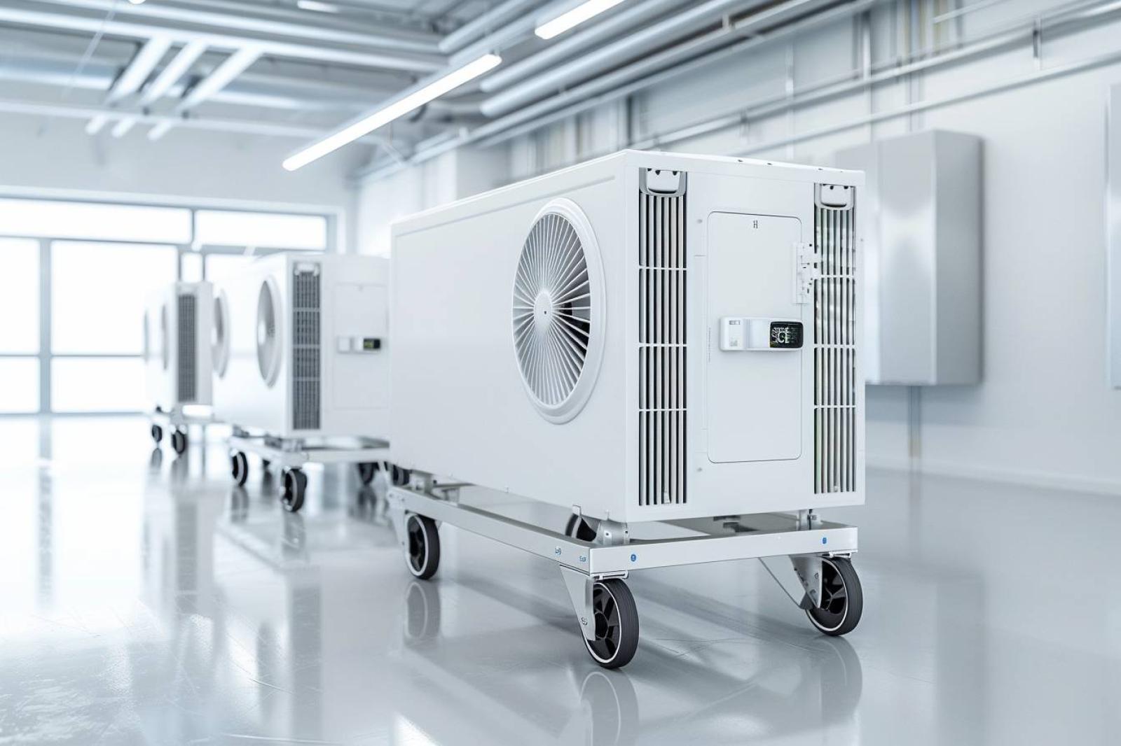 Est-ce qu’un rideau d’air chaud peut être mobile ?