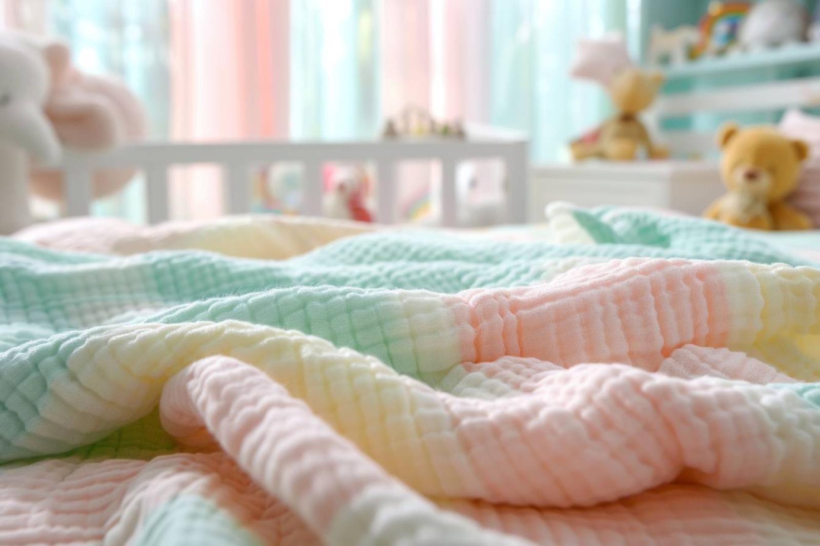 Quelles sont les meilleures matières pour une couverture de lit de bébé ?