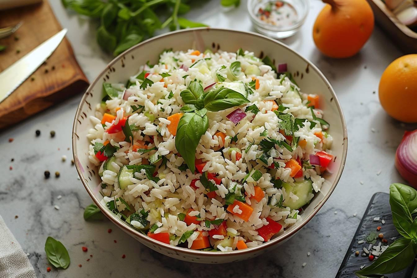 Technique de conservation de la salade de riz