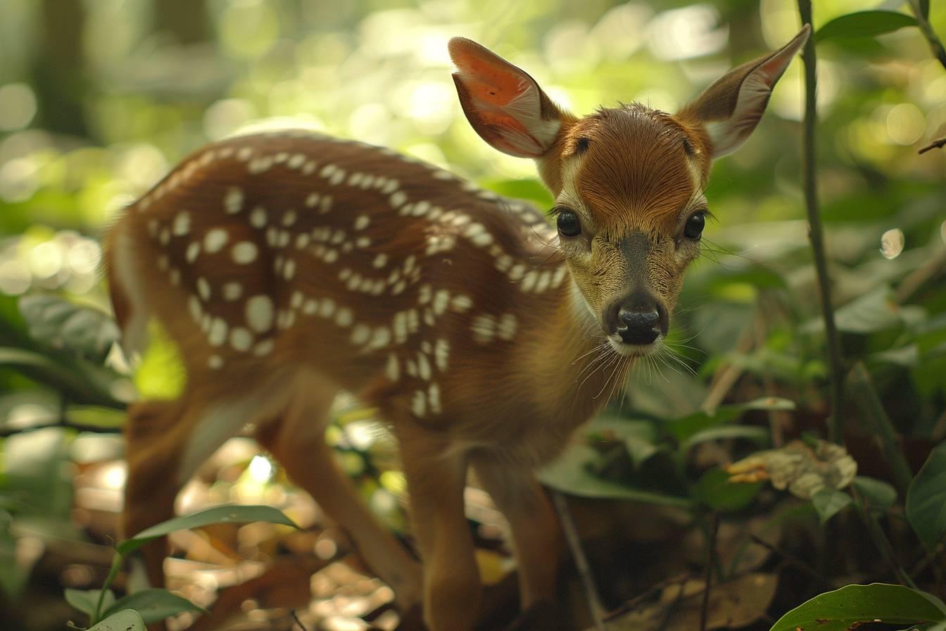 Comment élever un faon orphelin recueilli en respectant l’animal