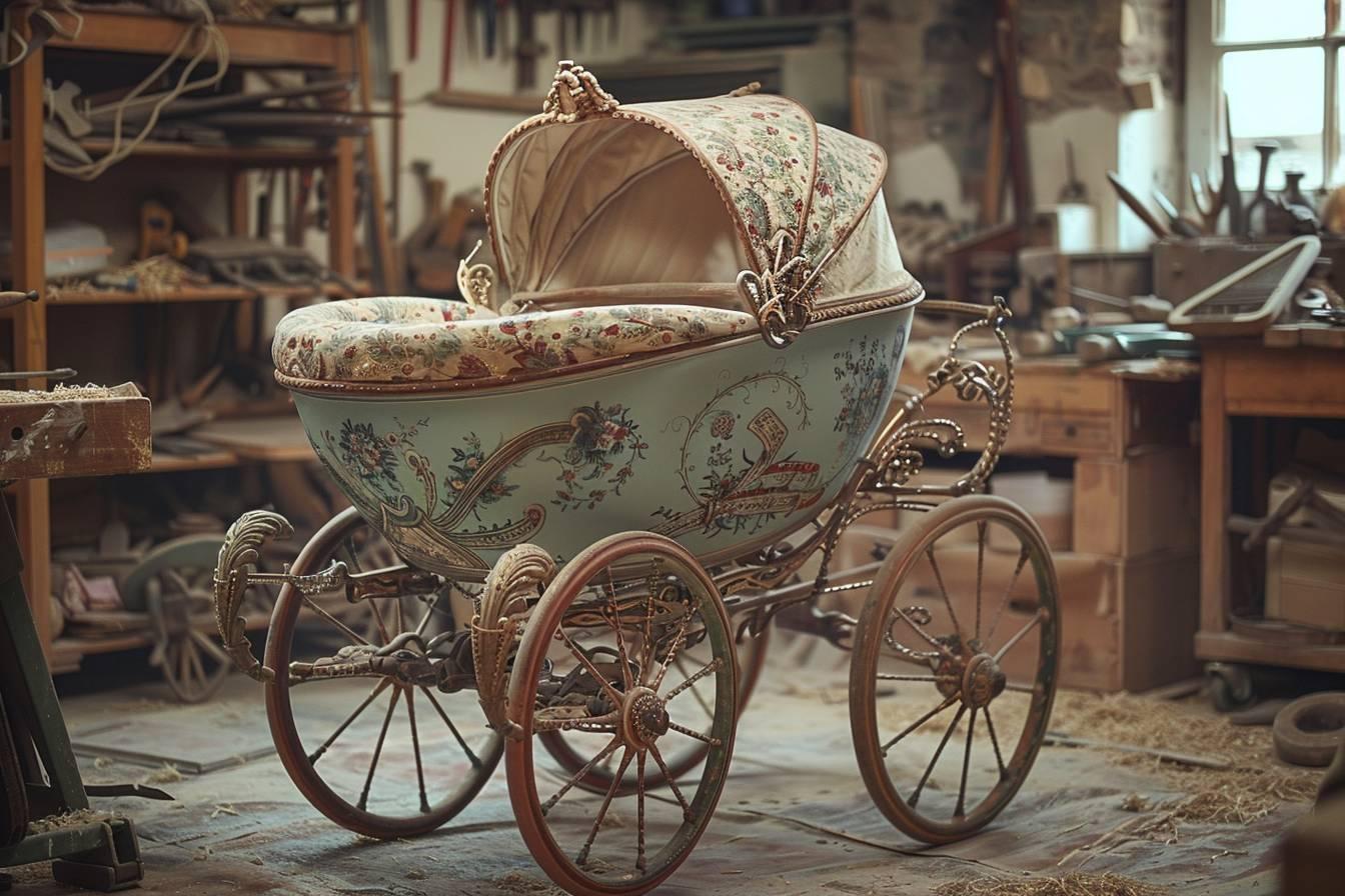 Comment restaurer un landau vintage en berceau roulant pour bébé