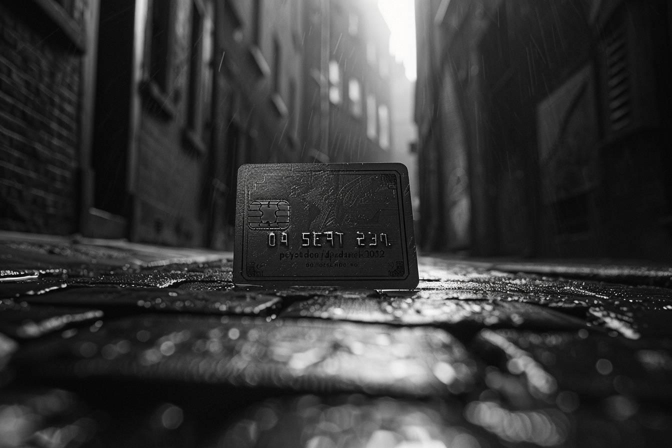 Stickers de Carte Bancaire pour un Look Vintage inspiré des Films Noir