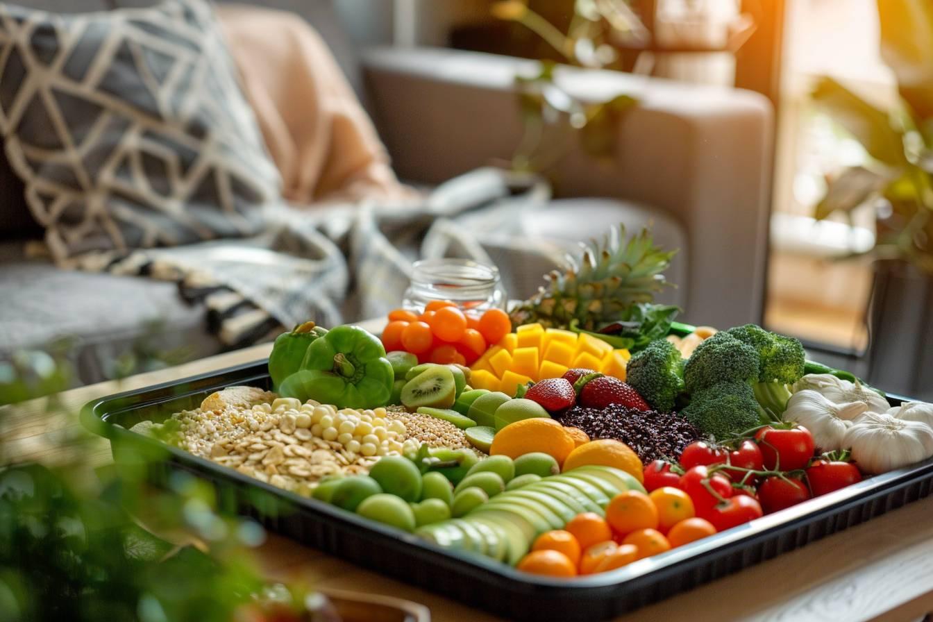 Comment préparer un plateau télé équilibré pour une soirée saine