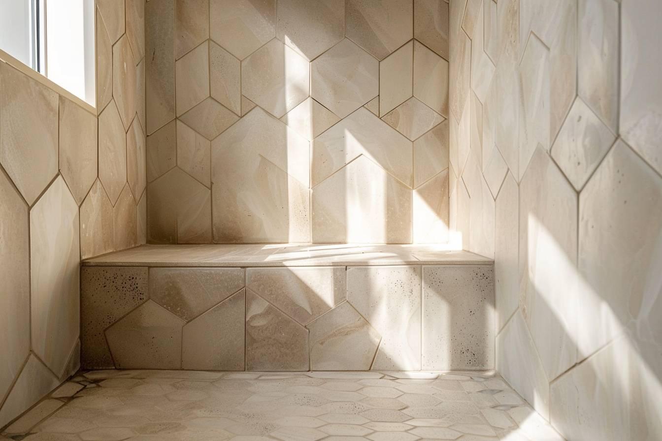 Quels types de motifs de céramiques sont les plus à la mode pour salles de bain ?