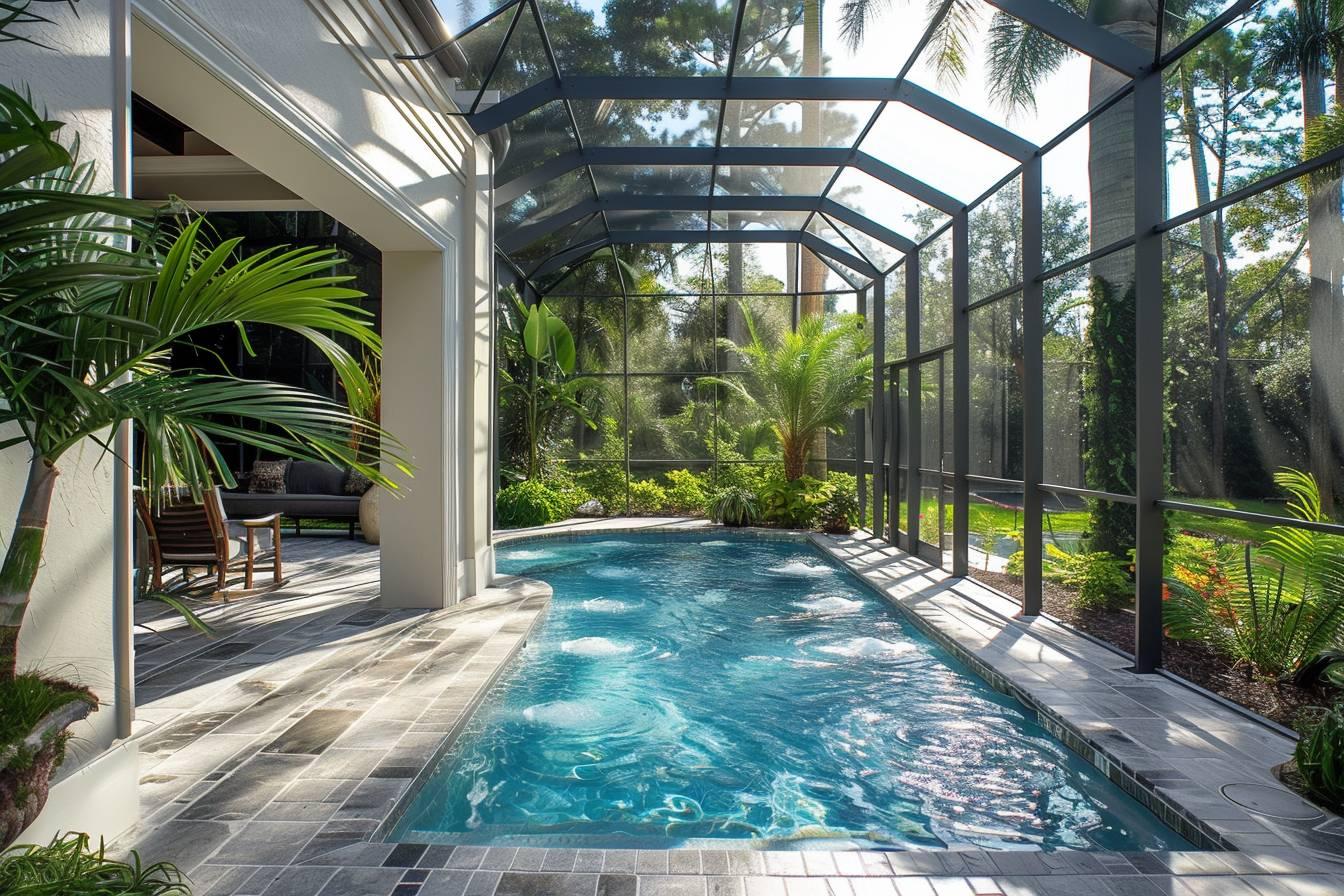 Quels matériaux sont utilisés pour fabriquer un abri piscine haut ?